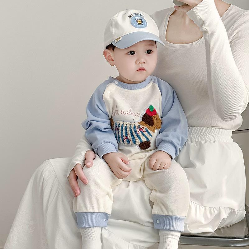 Baby Hat Spring and Autumn Thin Korean Version Boy Cartoon Baseball Cap Sun Protection Hat Summer Baby Baseball Hat