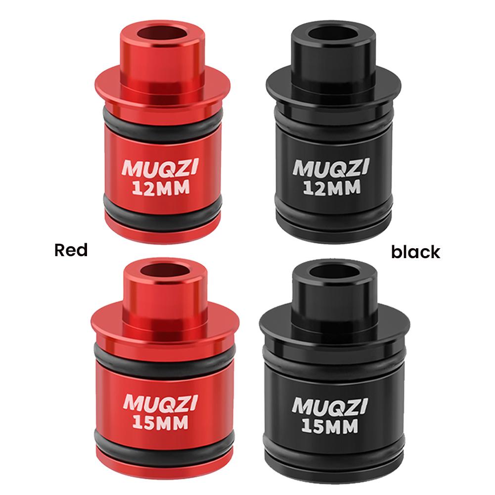 Aluminum Alloy Bike Hub Thru Axle Adapter Quick Release Stable Bike Hub Converter Bike Hub Thru Axle Conversion QR Adapter