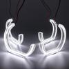 Universelle U-förmige Angel Eye Tagfahrlichter für E46: Weiß & Gelb