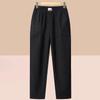 2024 New Style Plus Velvet Thick Slimming Harem Pants for Middle-Aged Women: Autumn/Winter Fashion