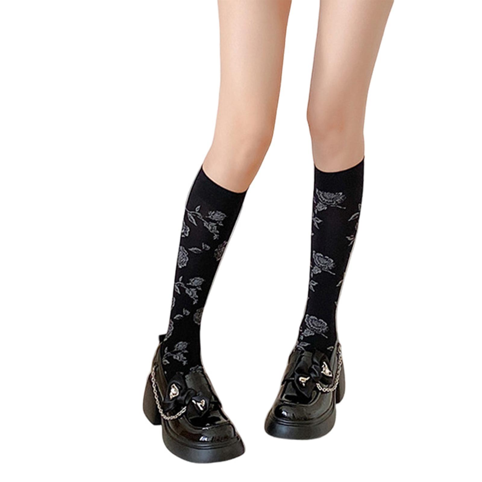 Sheer Knee High Socks Tube Socks Women s Trouser Socks Summer Crew Socks Gifts