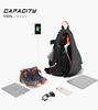 TANGCOOL Men's USB Charging Chest Bag - Outdoor Sports Crossbody Shoulder Bag