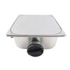KIMISS 7L Stainless Steel Fuel Tank, Diesel/Gasoline Compatible, for Webasto Parking Heaters, Portable, Durable, Leak-Proof