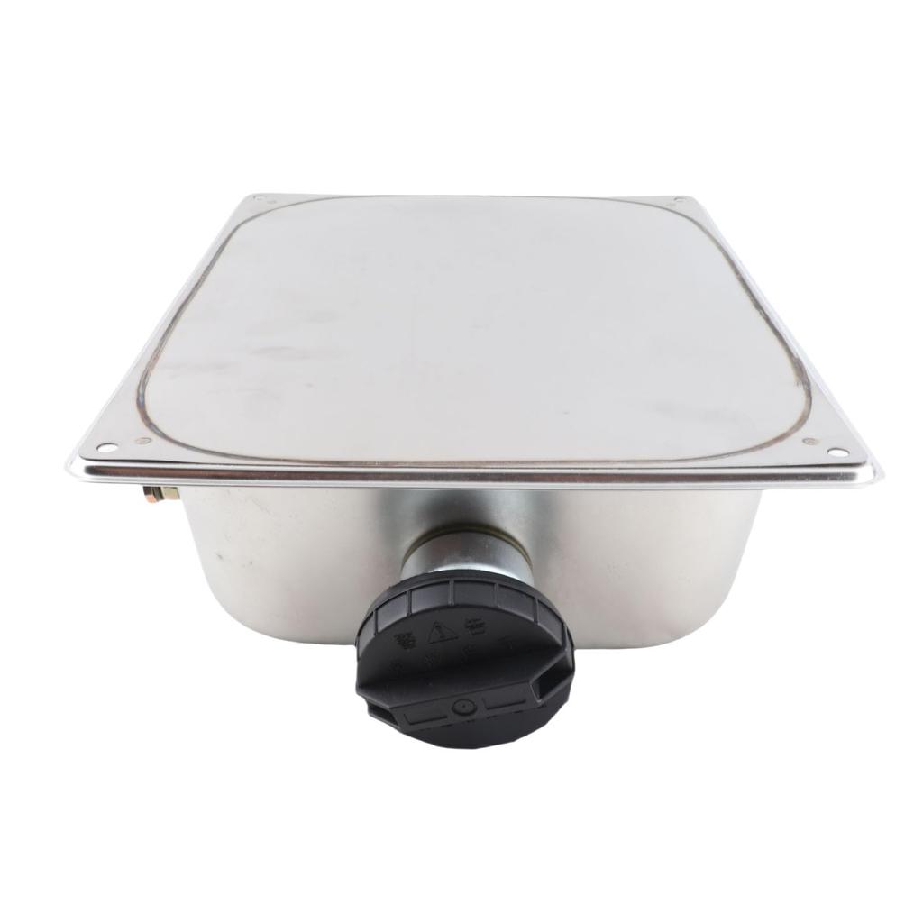 KIMISS 7L Stainless Steel Fuel Tank, Diesel/Gasoline Compatible, for Webasto Parking Heaters, Portable, Durable, Leak-Proof