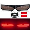 2PCS Devil Eyes Light Car Window Flexible LED Display Screen Matrix Pixel Panel Demon Dynamic Eye Light For Car Truck Windshield