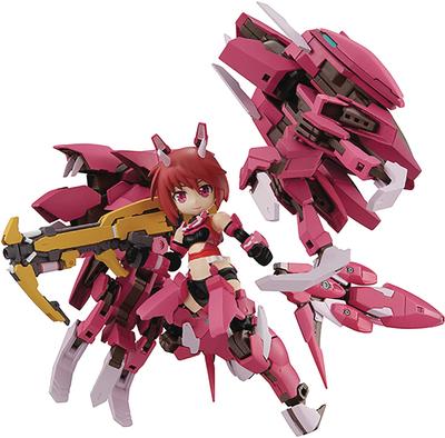 MegaHouse Desktop Army Alice Gear Aigis Rin Hinata ca. 140mm PVC bemalte Fertigfigur