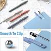 Thenshop Gel Ink Pen Retractable Ballpoint Pens with 0.5 mm Black Click Refill Smooth Writing Cute Quick Dry Fine Point Piloting Aesthetic(20
