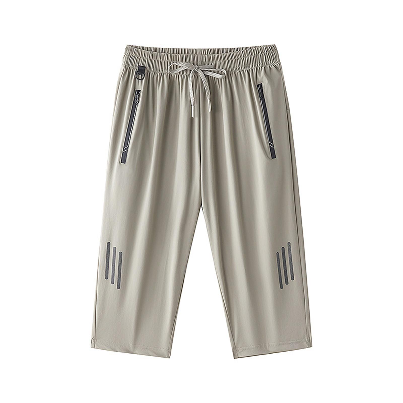 

Повседневные спортивные брюки мужские свободные длинные вставки фитнес бег тренировочные брюки XL хаки