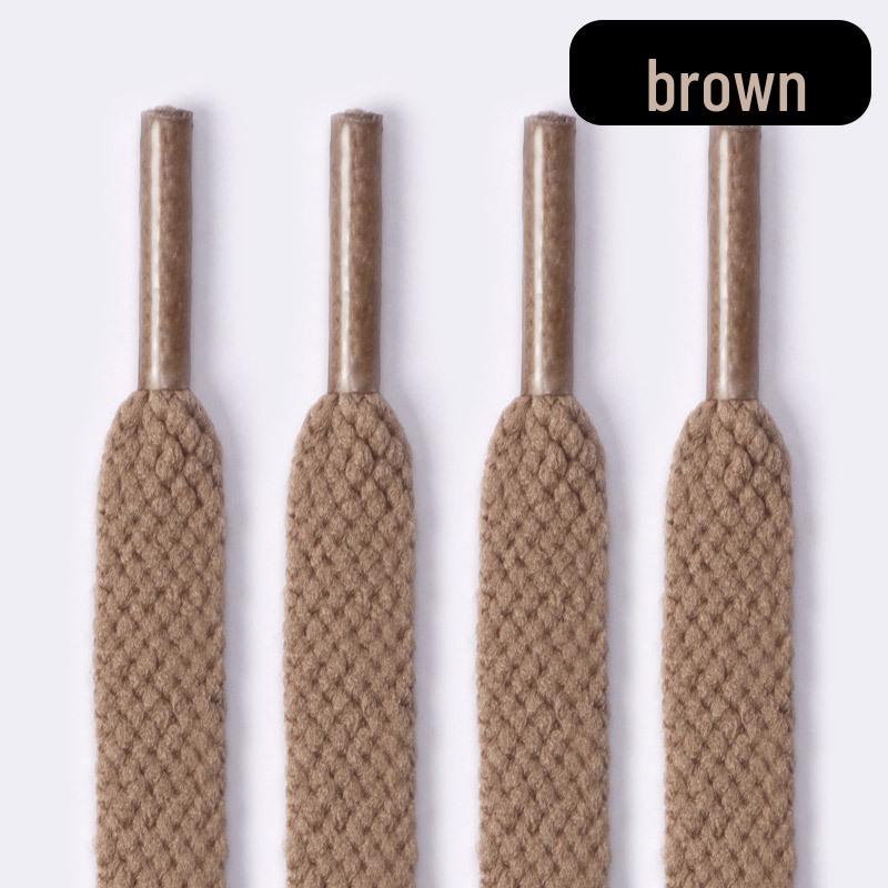 Customizable Black & White Flat Shoelaces for Air Force 1 and AJ1 Sneakers