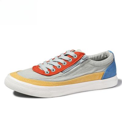 Spring Mens Canvas Shoes Korean Style Trendy Lace-up Men's Shoes Low Top Shoes Breathable Versatile Casual Shoes