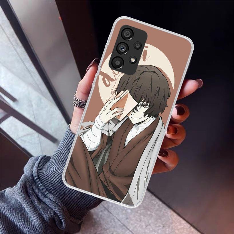 Bungo Stray Dogs Dazai Phone Case For Samsung Galaxy A12 A52S A42 A32 A22 A51 A50 Note 20 Ultra 10 S10 Plus A71 A70 A31 A30 A10S