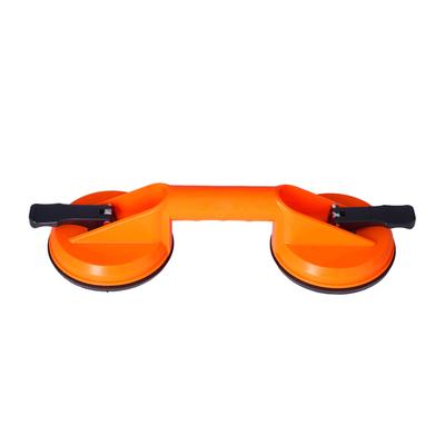 Suction Cup 2 Jaws Glass Remover Lifter Plastic Handle Rubber Pad Vacuum Plate Puller 100lb