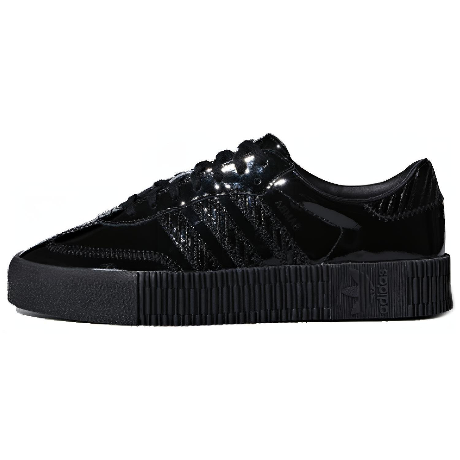 

Adidas Wmns Sambarose Black Patent Women s CG6618 39⅓