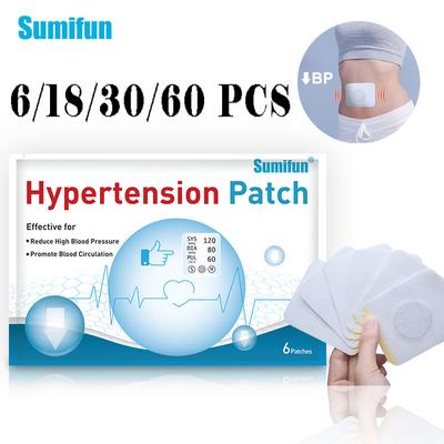 Hypertension Patch For Reduce Control High Blood Pressure Plaster Chinese Herbal Lower Blood Pressure