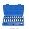 Durable Socket Wrench Screw Driver Drill Bit Hand Tools 21 Pieces Tools 3XUF