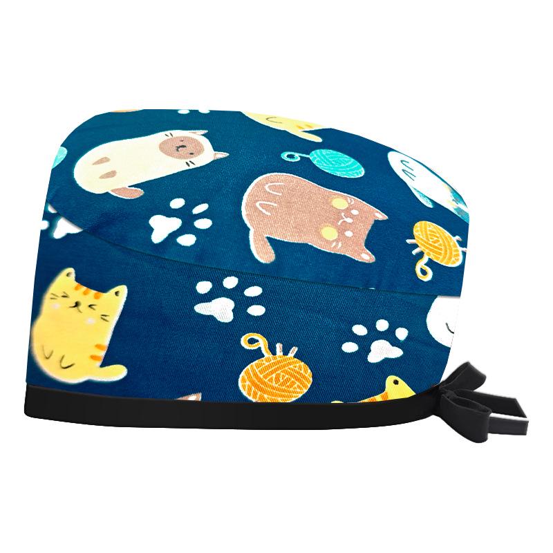 Unisex Cotton Medical Head Wrap for Beauty, Dental, and Surgery Settings