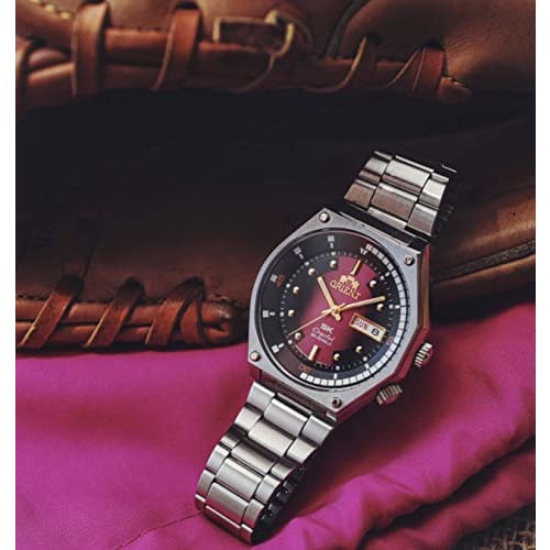 Orient RevivalofSK Reprint Model Automatic Watch Mechanical Automatic Domestic Manufacturer Warranty Super King Diver RN-AA0B02R Men's Red