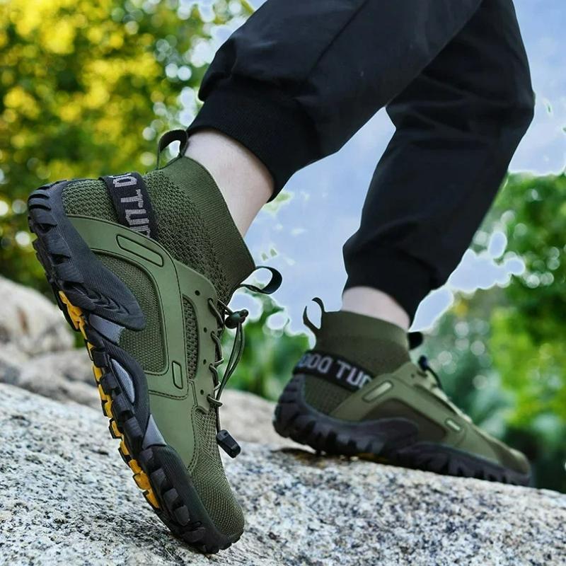 Men Women Summer Sneakers Breathable Comfortable Mesh New Outdoor Mountaineering Leisure Travel Breathable Material for Hot Summer Days