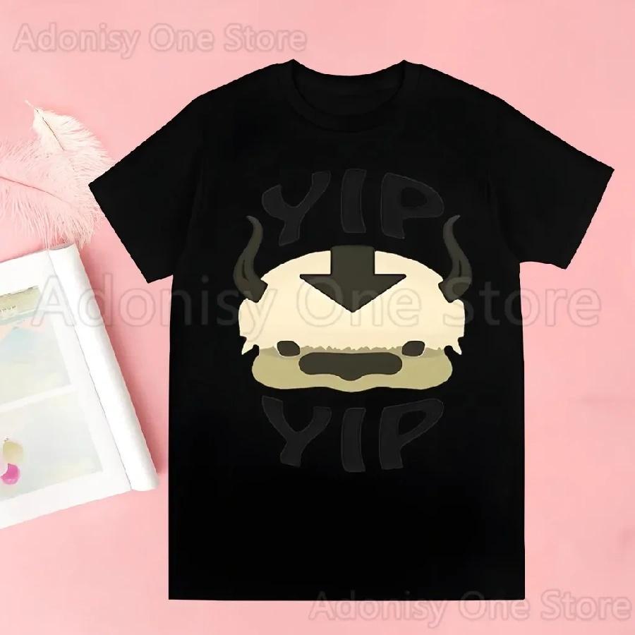 Unisex T-shirt Avatar The Last Airbender Kawaii Anime Appa T Shirt Men 90s Graphic T-shirt Harajuku Tops Tee Short Sleeve Tshirt Male5