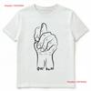 Funny Russian Language Figa Gesture T Shirt Vintage Comfortable Casual Designer Clothes Streetwear