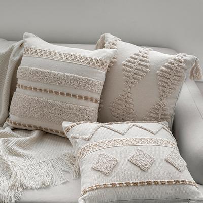 Nordic Ins Indický Bohémský Marocký Styl Off-white Povlak na Polštář Polštář Nový Polštář na Postel