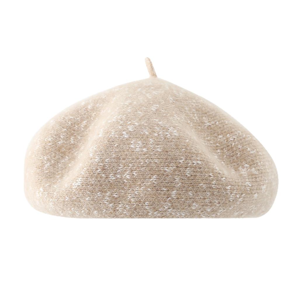 Winter Beret Hats For Women Wool Blend Multicolor Painter Cap Pumpkin Beanie Casual & Artistic Headwear Korean Style New