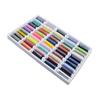 Samcos Hand Sewing Thread, Sewing Thread, 50 Color Set, Small Roll, Hand Sewing Decorative Thread, For Handicrafts, DIY, Sewing, Embroidery, Home