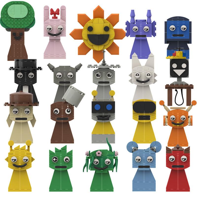 Sprunki Building Incredibox Blocks Set Construction Educational Toy Diy Game