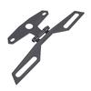 Adjustable Motorcycle License Plate Bracket Universal Folding License Plate Tail Light Mount Holder for ATV Motorbike