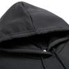 New Style Letter Print Sports Men's Fleece Lined Thick Hooded Long Sleeve Spring-Autumn Leisure Sports Pants