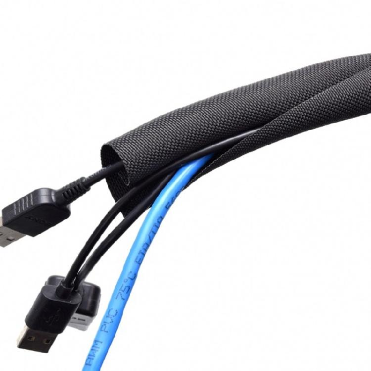 

SelfWrapping Pet Proof Cable Cover Durability Wire Protector Against Cats Dog Biting With High Strength PET Fabric 3 meters