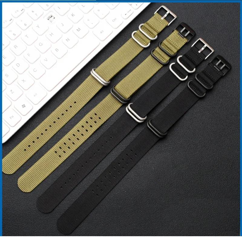 hot top Nylon watch strap for Luminox 3051 3150 watchband 22mm 23mm black green watch band waterproof sport strap