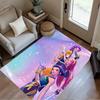 Futuristic Fashion Party Floor Mat Suitable for Study room Game Room Entryway Hallway Antislip Carpet Office home decor Wedding Party Gift