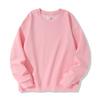 Solid Color Loose Crew Neck Long Sleeve Fleece Hoodless Casual Mens Sweatshirt