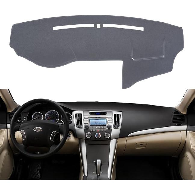 Dash Cover Mat Fit For Hyundai Sonata 2011 2012 2013 2014 With Cutout For Speakers, Dashboard Cover Pad Protector