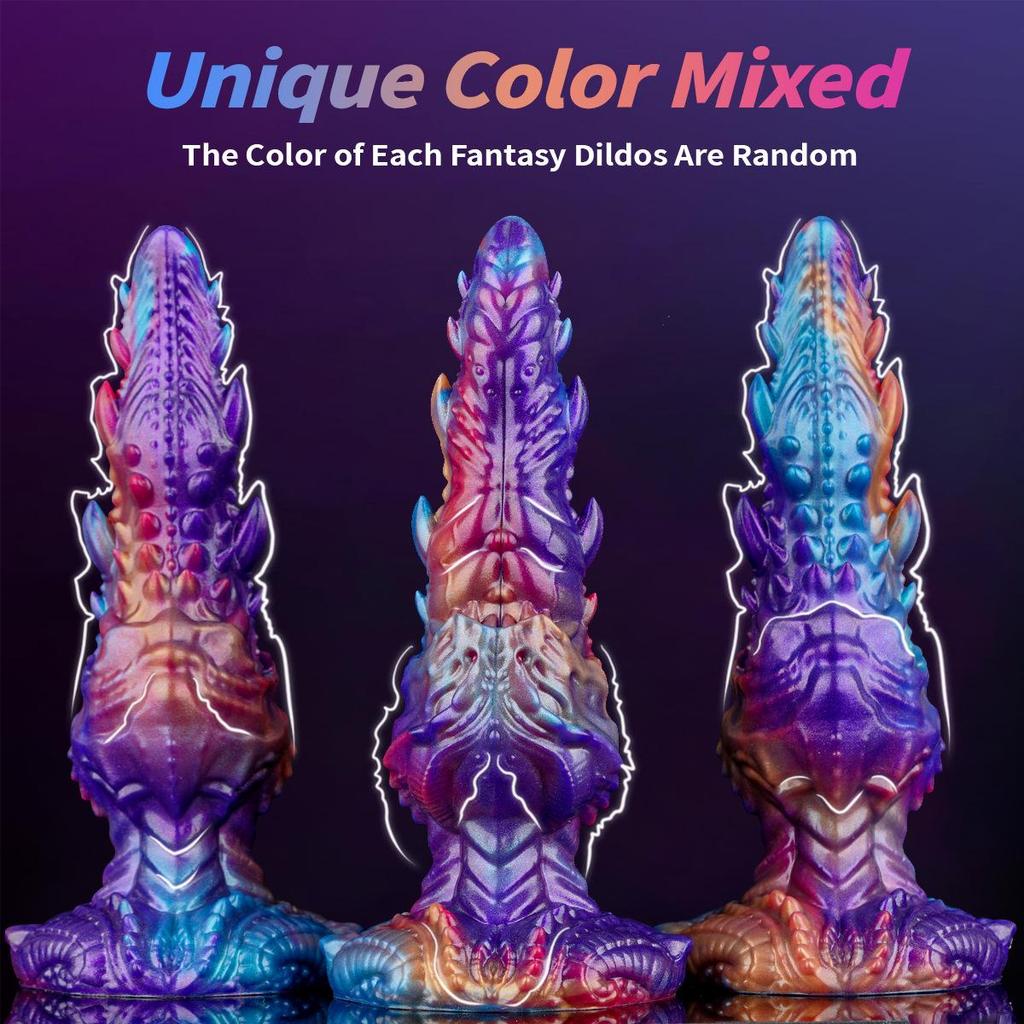 Fantasy Alien Silicone Anal Plug - Erotic SM Monster Toy