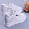 Muffin-Plateau Damenschuhe Herbst neu lässig Sport Damen Einzelschuhe leicht und vielseitig Innenhöhe erhöht Damen