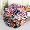Puerto Rican Princess Umbrella Portable Folding Umbrella Durable Iron Frame,8 Ribs Structure Suitable for All Seasons Home Travel Outdoor Mu