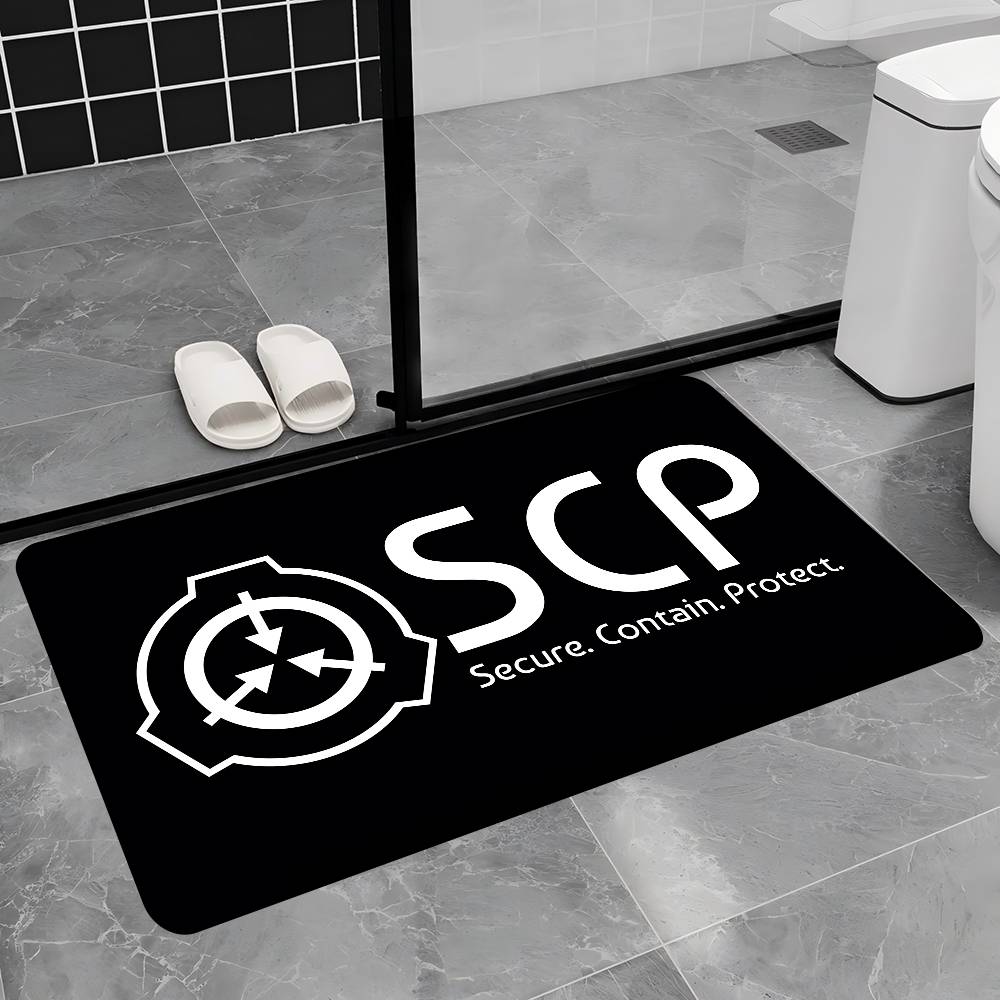 Sci Fi Foundation SCP Foundation Room Mats Retro Multiple Choice Living Room Kitchen Rug Non-Slip Welcome Rug