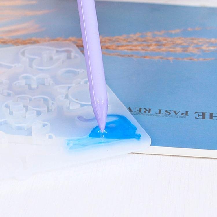 Easy to Use Silicone Glue Stir Stick Resin Crafting Mini Blender Electric Mixer