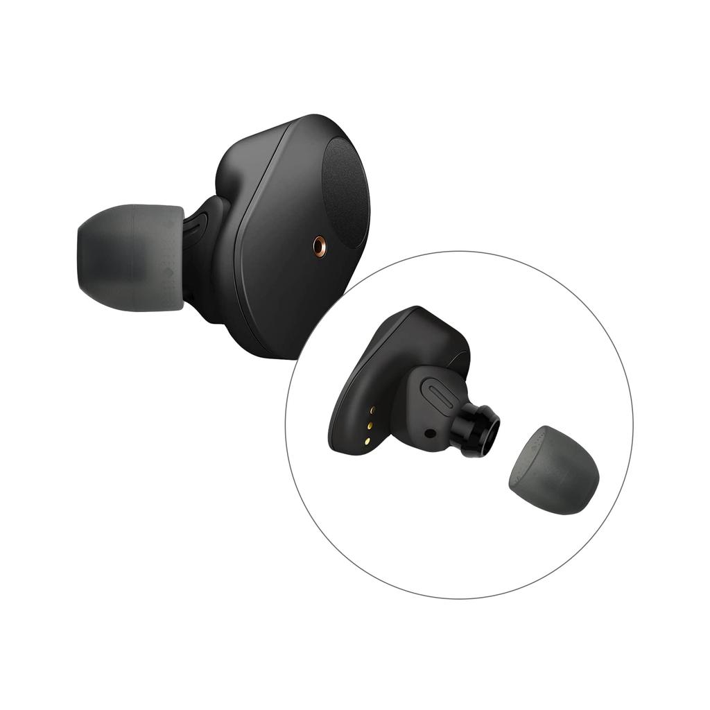 Kwmobile 8x Replacement Silicone Ear Tips for Sony Set of 4 Sizes WF-1000XM3 / WF-SP900 / WF-SP510 -