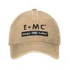 EMC Energy Coffee Unisex Style Baseball Caps Nerd Distressed Denim Hats Cap Vintage Outdoor Summer Gift Snapback Cap
