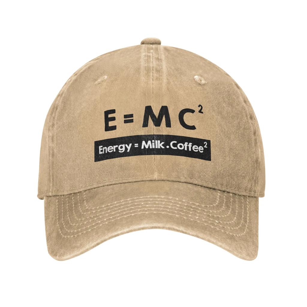 EMC Energy Men Women Baseball Caps Distressed Cotton Caps Hat Vintage Outdoor Running Golf Adjustable Headwear