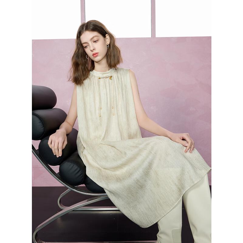 

Санцай 2025 Весна Новое Платье-сарафан свободного кроя в китайском стиле S