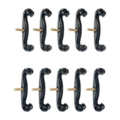 10 PEZZI Universali Supporto Spalla Violino Piedini Gambe Antiscivolo Misura 3/4 4/4 Violino Supporto Spalla Regolabile Piedini in Silicone