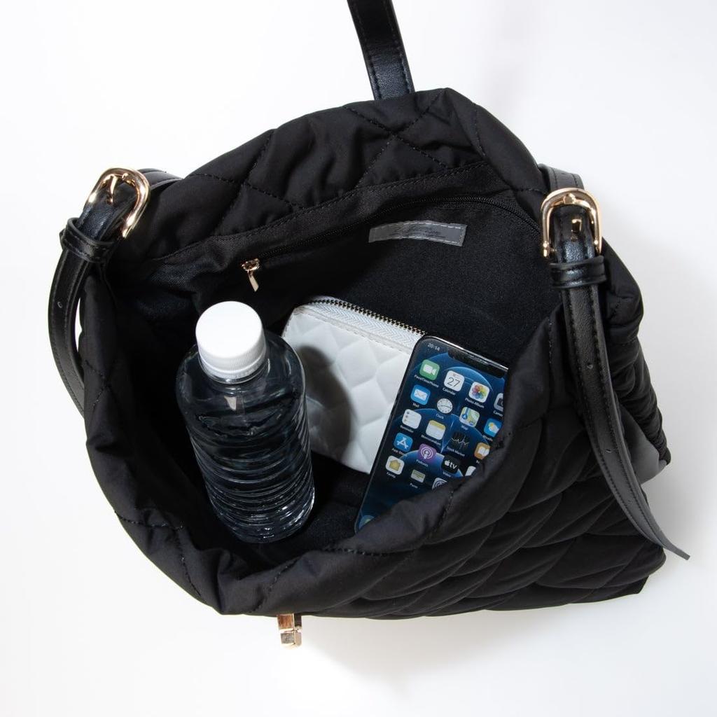 Free Handle Combination Quilted Tote [Cache Cache]
