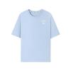 Sports Lifestyle Series Comfortable Loose Short Sleeve Breathable T-Shirt Unisex Tops Xenon-Blue L225U048-0356