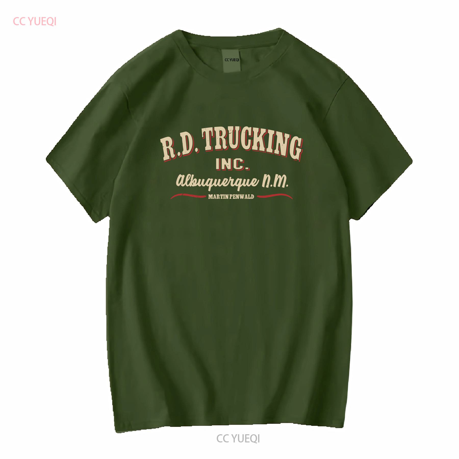 BenberFashion RD Trucking Convoy Ge&iuml;nspireerd T-shirt Retro 70s 80s Film Bioscoop Rubberen Eend vintage Gewassen Lichtelijk heren Top Voor Dagelijks Gebruik 3XL