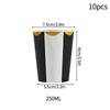 10Pcs CampingPicnic Tableware Set Disposable Paper Dishes Plate Cup Outdoor Camping Accessories Portable Cutlery