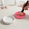 Cute Makeup Brush Cleaner Bowl Portable Brush Cleaning Tool Brush Cleaning Tray  Clean Brushes